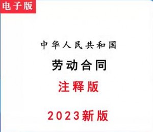 《2024版》（劳动合同法注释本）电子版pdf档可搜索可复制